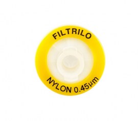 Filtro De Seringa Em Nylon Hidrofílico - 0,45 Um X 13 Mm - 100 Unid 